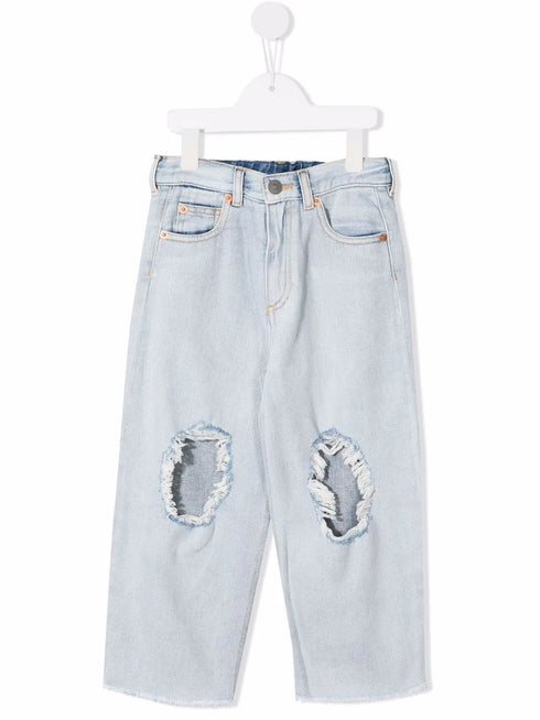 Maison margiela jeans blu - dettaglio 9