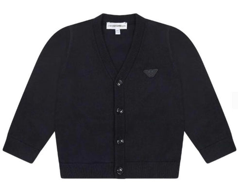 Armani maglia blu - vista frontale