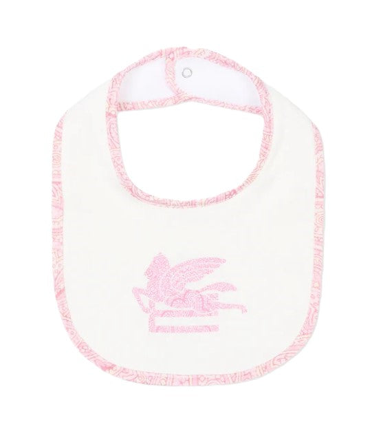 Etro bavaglini rosa - vista frontale