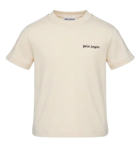 Palm angels t-shirt beige - dettaglio