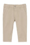 Armani beige trousers — front view