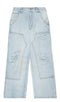Maison margiela jeans blu - vista frontale