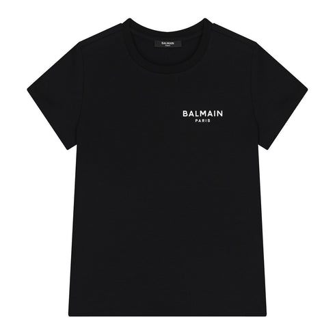 t-shirt-con-logo-balmain-5 - BIANCO - dettaglio