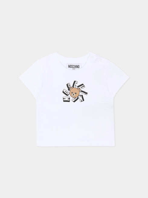 Moschino maglia bianco - dettaglio 4