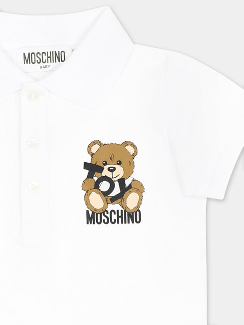 Moschino maglia bianco - dettaglio