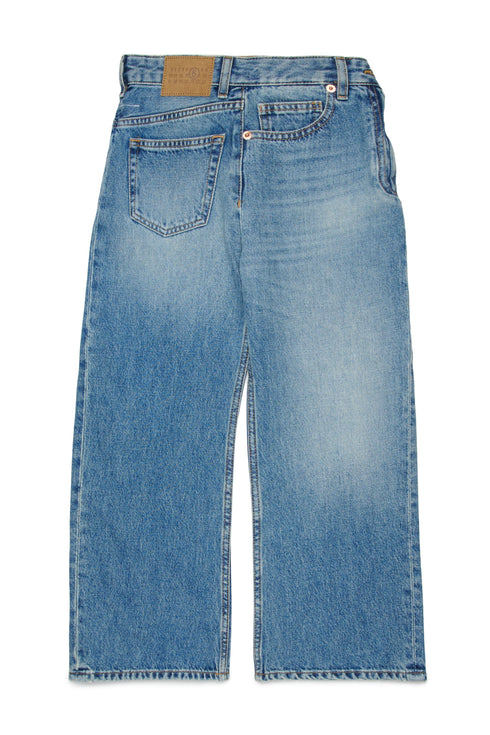 Maison margiela jeans blu - dettaglio 10