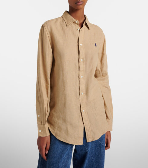 Polo ralph lauren camicie beige - dettaglio