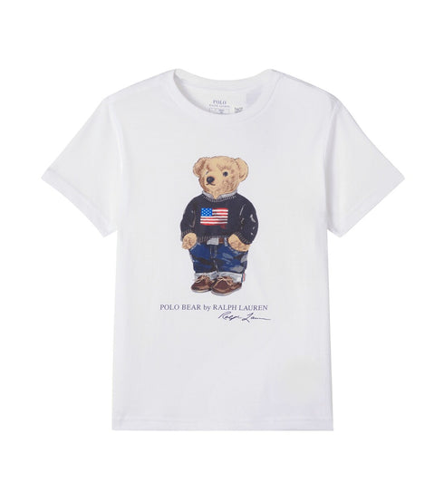 Polo ralph lauren t-shirt bianco - dettaglio 4