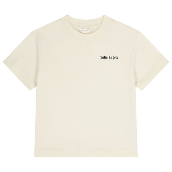 Palm angels t-shirt grigio - dettaglio
