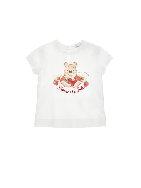 Monnalisa t-shirt bianco - dettaglio 7
