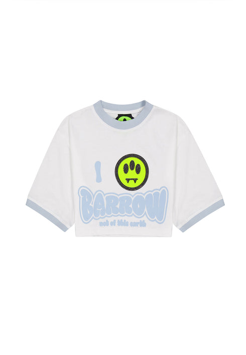 Barrow t-shirt bianco - dettaglio