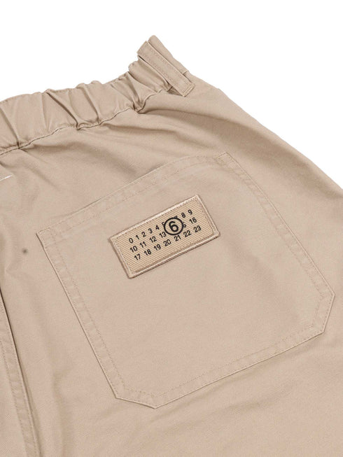 Maison margiela short beige - dettaglio 7