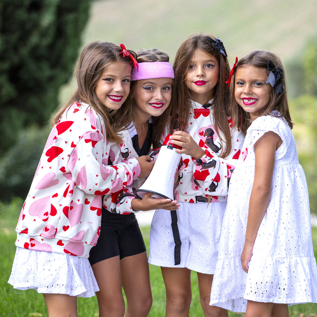 banner bambina mousse