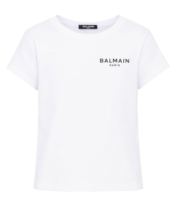 Balmain t-shirt bianco - vista posteriore