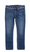 Armani blue jeans — front view
