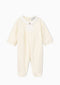 Armani off-white baby one-piece — front view