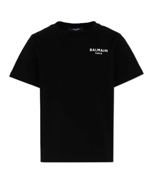 Balmain t-shirt nero - vista frontale