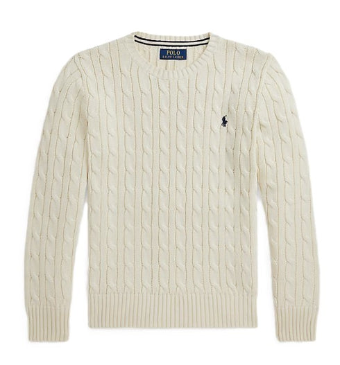 Polo ralph lauren maglia crema - dettaglio 7
