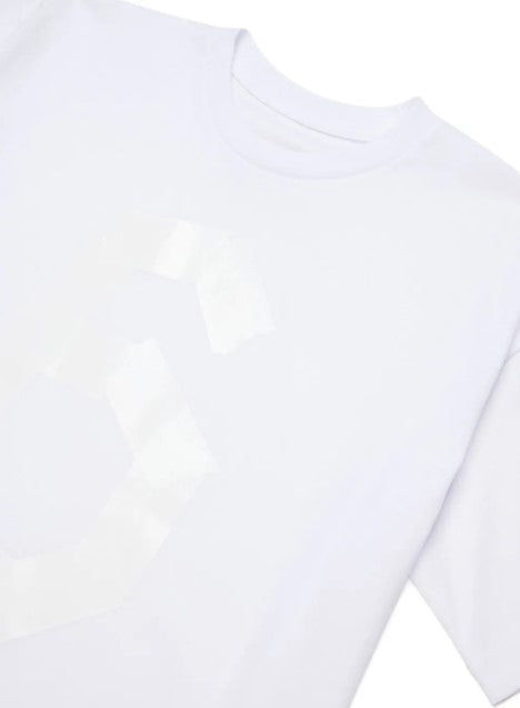 Maison margiela t-shirt bianco - vista posteriore