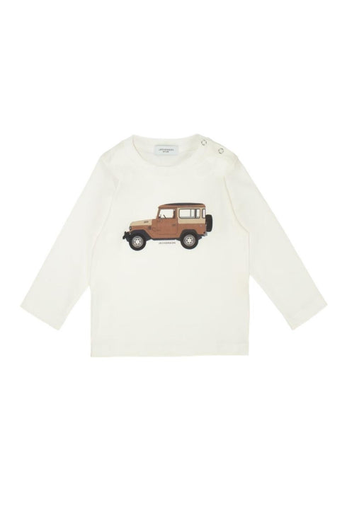 Jeckerson t-shirt panna - dettaglio 7