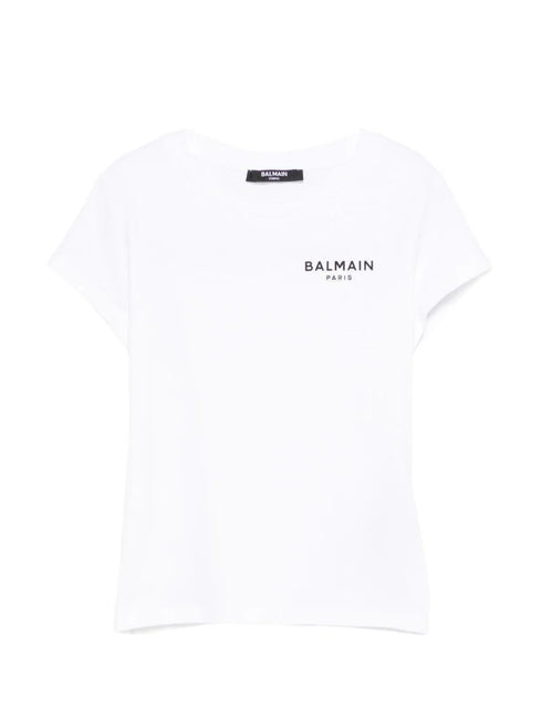 Balmain t-shirt bianco - vista dettaglio