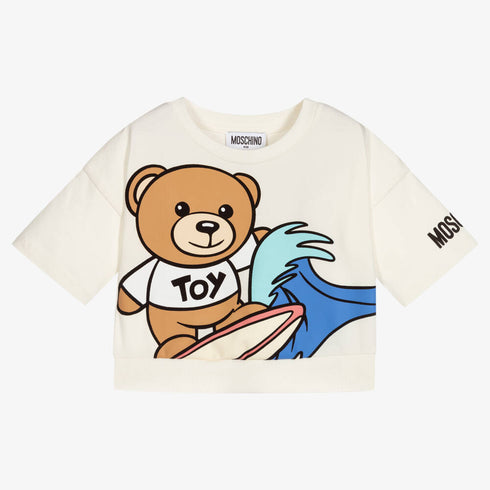 Moschino maglia bianco - dettaglio 2