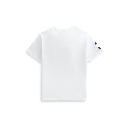 Polo ralph lauren t-shirt bianco - dettaglio