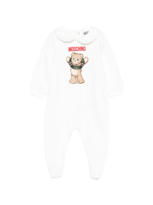 Moschino tutina bianco - dettaglio