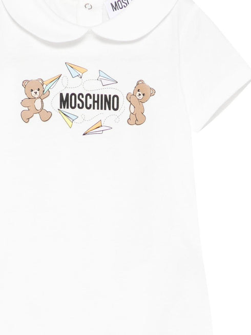 Moschino tutina bianco - dettaglio 2