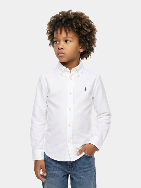 Polo ralph lauren camicie bianco - dettaglio 3