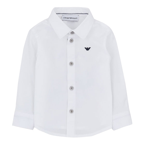 Armani camicia bianco - vista frontale